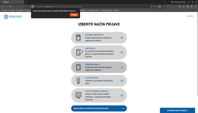 Navodila za uporabo Računa Rekono - Rekono